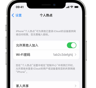 邵武apple服务站点分享iPhone上个人热点丢失了怎么办