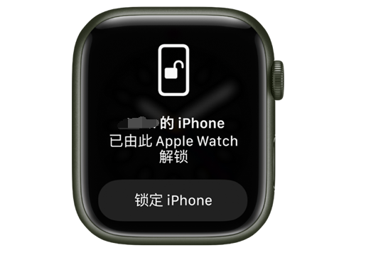 邵武苹果手机维修分享用 AppleWatch 解锁配备面容 ID 的 iPhone方法 